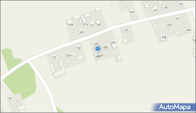 Sieprawice, Sieprawice, 48A, mapa Sieprawice