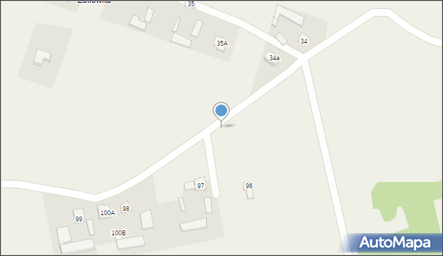 Sieprawice, Sieprawice, 96, mapa Sieprawice