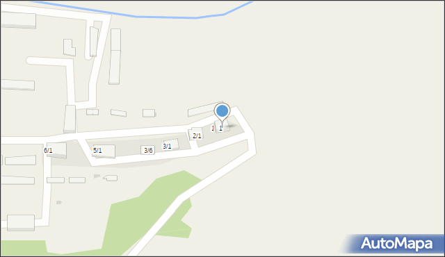 Sierakośce, Sierakośce, 1/2, mapa Sierakośce