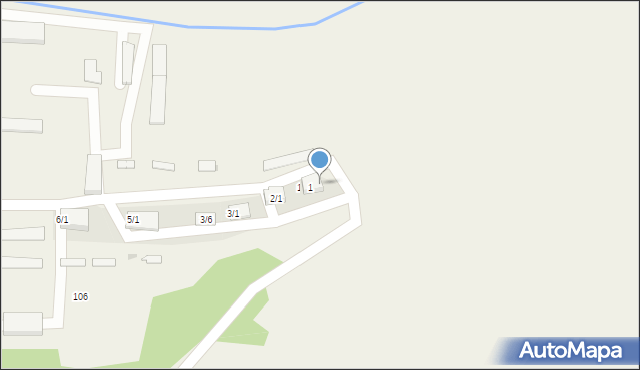 Sierakośce, Sierakośce, 1/3, mapa Sierakośce