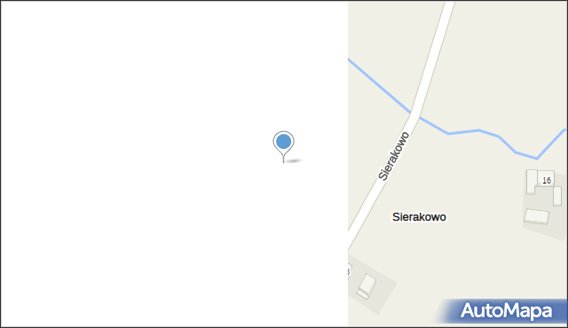 Sierakowo, Sierakowo, 17, mapa Sierakowo