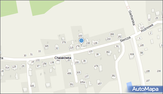 Siercza, Siercza, 37A, mapa Siercza