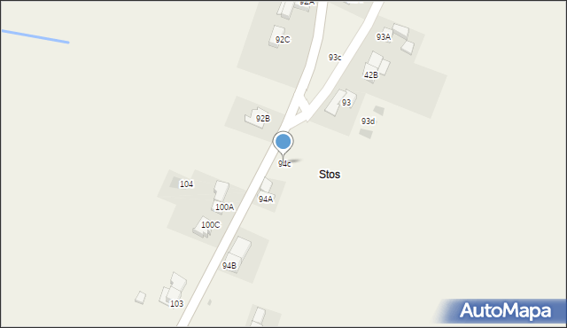 Sierockie, Sierockie, 94c, mapa Sierockie
