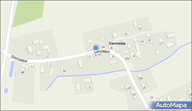 Sierosław, Sierosław, 6, mapa Sierosław