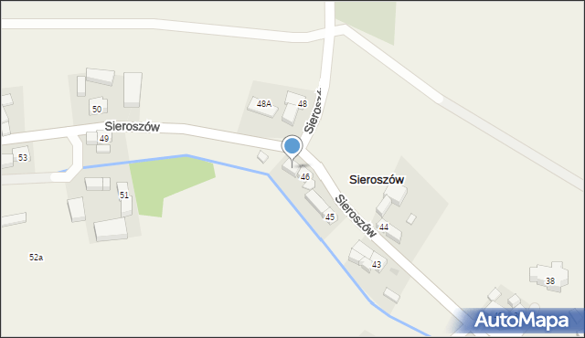 Sieroszów, Sieroszów, 47, mapa Sieroszów