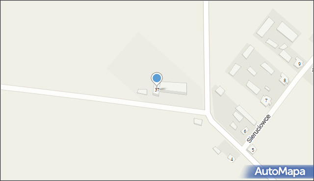 Sieruciowce, Sieruciowce, 37, mapa Sieruciowce