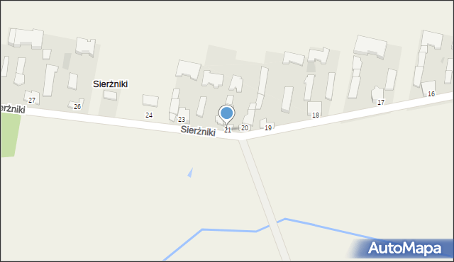 Sierżniki, Sierżniki, 21, mapa Sierżniki