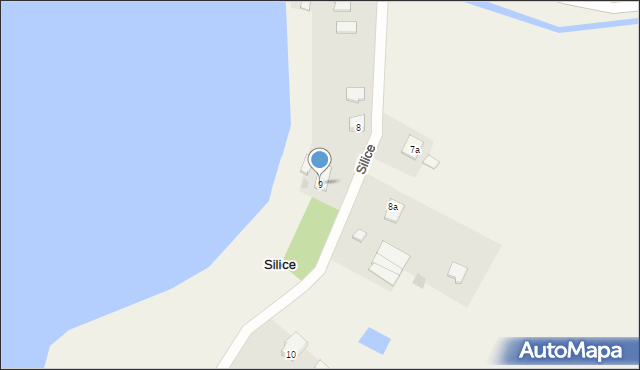 Silice, Silice, 9, mapa Silice