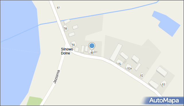 Silnowo, Silnowo, 60, mapa Silnowo