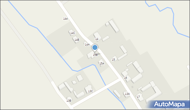 Sińczyca, Sińczyca, 15B, mapa Sińczyca