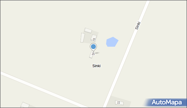 Sinki, Sinki, 21, mapa Sinki