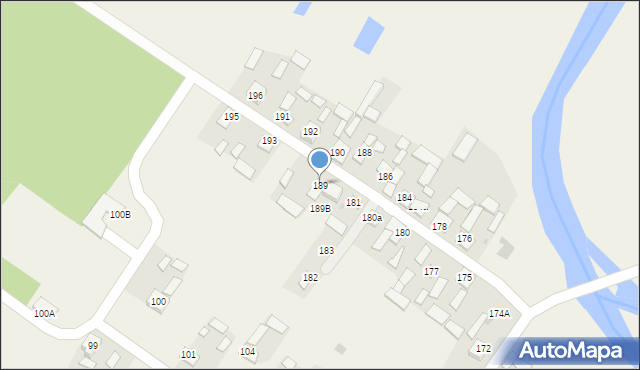 Siostrzytów, Siostrzytów, 189, mapa Siostrzytów