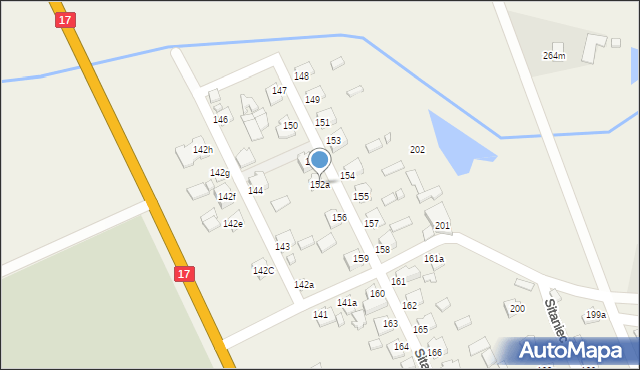 Sitaniec, Sitaniec, 152a, mapa Sitaniec