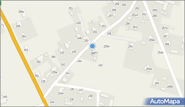 Sitaniec, Sitaniec, 246, mapa Sitaniec
