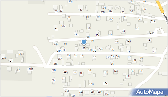 Sitaniec, Sitaniec, 27, mapa Sitaniec