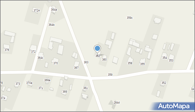 Sitaniec, Sitaniec, 362, mapa Sitaniec