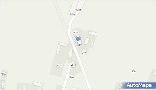 Sitaniec, Sitaniec, 365, mapa Sitaniec
