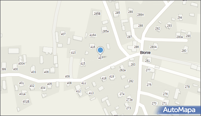 Sitaniec, Sitaniec, 417, mapa Sitaniec