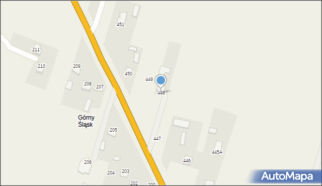 Sitaniec, Sitaniec, 448, mapa Sitaniec