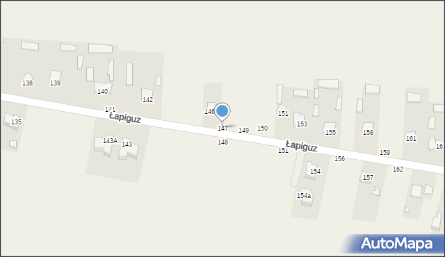 Sitaniec-Kolonia, Sitaniec-Kolonia, 147, mapa Sitaniec-Kolonia