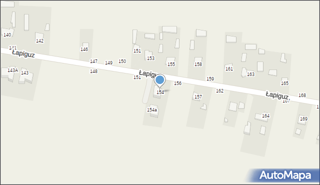 Sitaniec-Kolonia, Sitaniec-Kolonia, 154, mapa Sitaniec-Kolonia