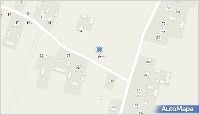 Sitaniec-Kolonia, Sitaniec-Kolonia, 97, mapa Sitaniec-Kolonia
