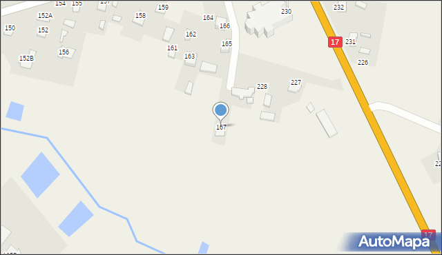 Sitaniec-Wolica, Sitaniec-Wolica, 167, mapa Sitaniec-Wolica