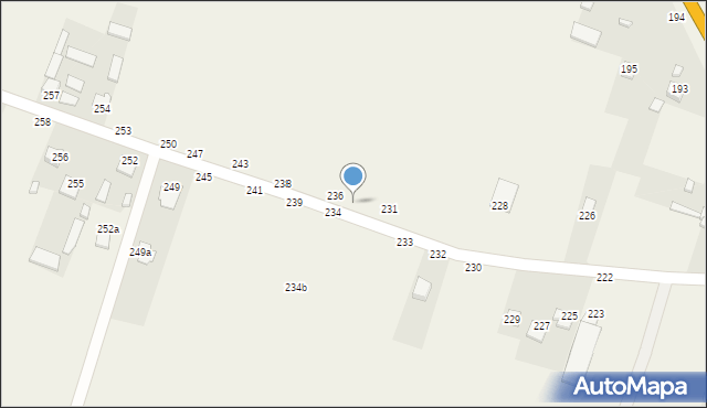 Sitaniec-Wolica, Sitaniec-Wolica, 235, mapa Sitaniec-Wolica