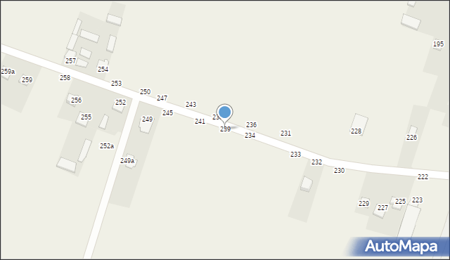 Sitaniec-Wolica, Sitaniec-Wolica, 239, mapa Sitaniec-Wolica