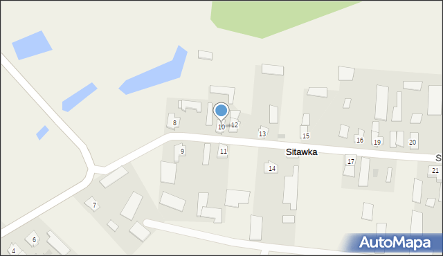 Sitawka, Sitawka, 10, mapa Sitawka