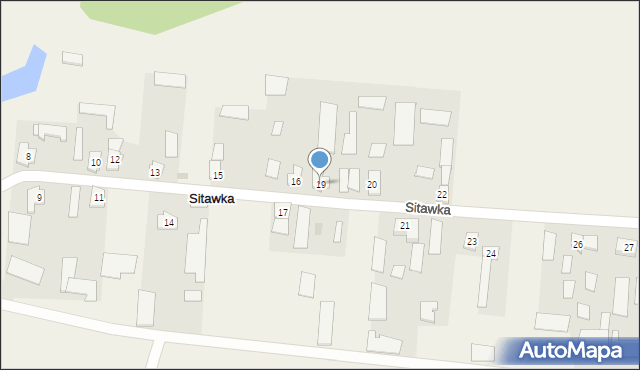 Sitawka, Sitawka, 19, mapa Sitawka