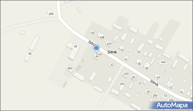 Sitnik, Sitnik, 44, mapa Sitnik