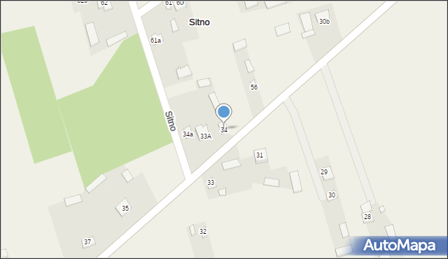 Sitno, Sitno, 34, mapa Sitno