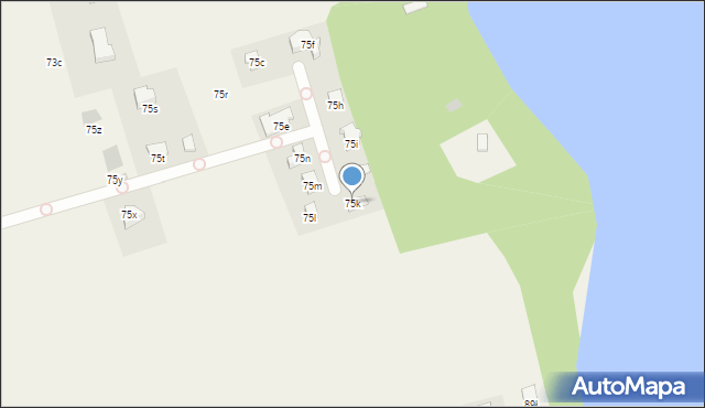 Sitno, Sitno, 75k, mapa Sitno