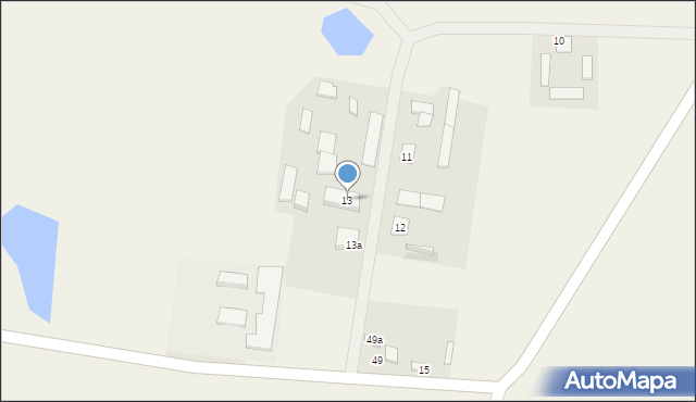 Sitowiec, Sitowiec, 13, mapa Sitowiec