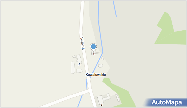 Staniszcze Wielkie, Siewna, 1, mapa Staniszcze Wielkie