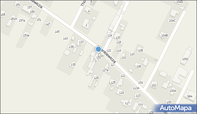 Stare Babice, Sienkiewicza Henryka, 131, mapa Stare Babice