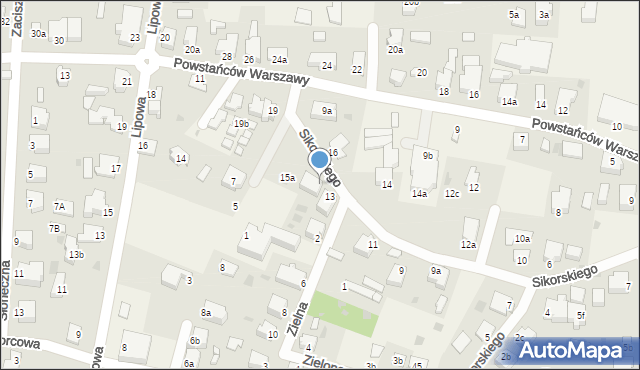 Stegna, Sikorskiego Władysława, gen., 15, mapa Stegna