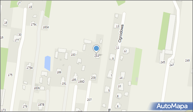 Stok Lacki, Siedlecka, 211, mapa Stok Lacki