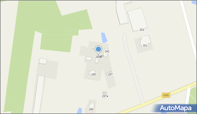 Stok Lacki, Siedlecka, 293B, mapa Stok Lacki