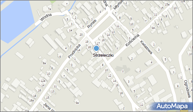 Strzeleczki, Sienkiewicza Henryka, 4, mapa Strzeleczki