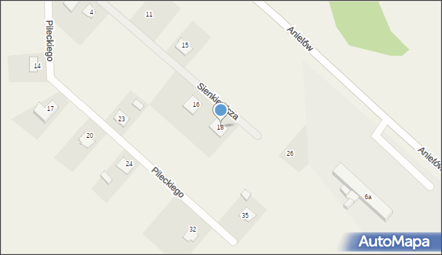 Sulmierzyce, Sienkiewicza Henryka, 18, mapa Sulmierzyce