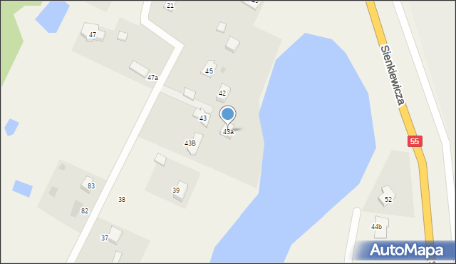 Sztumskie Pole, Sienkiewicza Henryka, 43a, mapa Sztumskie Pole