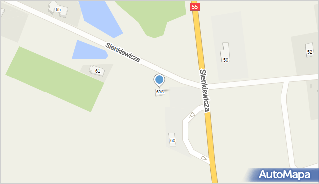 Sztumskie Pole, Sienkiewicza Henryka, 60A, mapa Sztumskie Pole