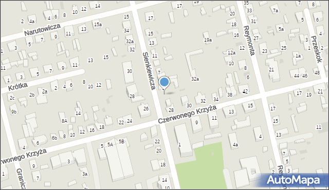 Terespol, Sienkiewicza Henryka, 1, mapa Terespol