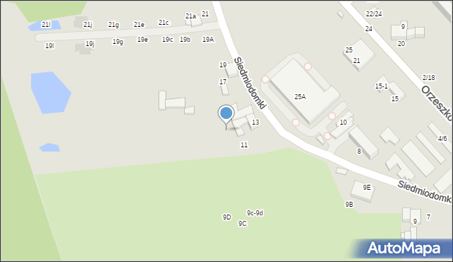 Tomaszów Mazowiecki, Siedmiodomki, 13, mapa Tomaszów Mazowiecki