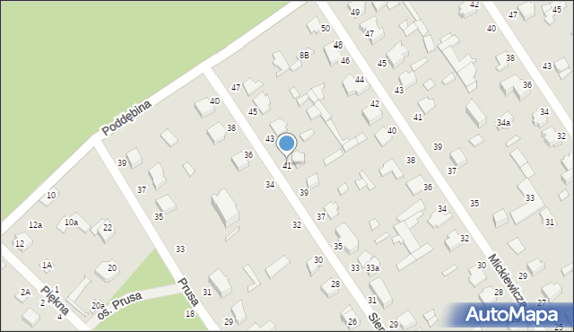 Tuszyn, Sienkiewicza Henryka, 41, mapa Tuszyn