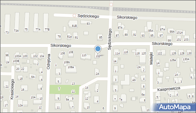 Wejherowo, Sikorskiego Władysława, gen., 112, mapa Wejherowo
