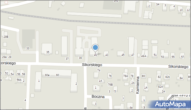 Wejherowo, Sikorskiego Władysława, gen., 41, mapa Wejherowo