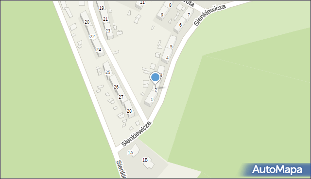 Wilków-Osiedle, Sienkiewicza Henryka, 2, mapa Wilków-Osiedle